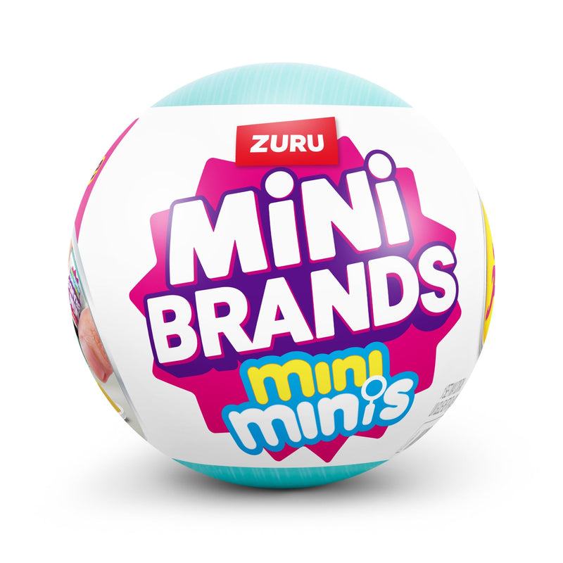 1 Cápsula Surpresa ZURU Mini Brands Fill The Fridge — 6 Itens Colecionáveis