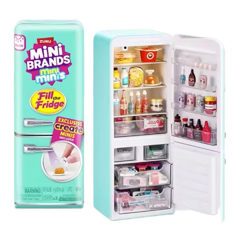 Mini Geladeira ZURU Fill The Fridge + Brinde Exclusivo