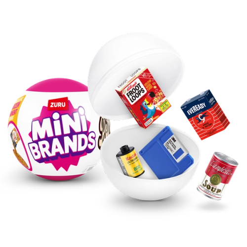 Mini Brands Retro - Cápsula Unidade